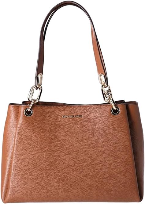 michael kors gusset shoulder truffle|Trisha Large Pebbled Leather Shoulder Bag .